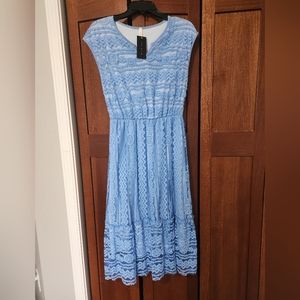 Blue Lace Dress